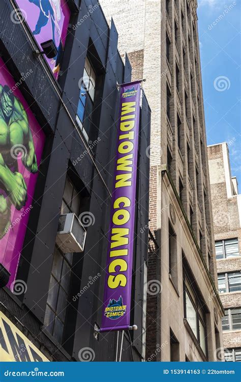 Fachada de Midtown Comics en Times Square