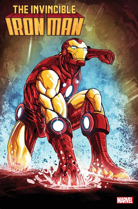 Portada de un cómic de Iron Man
