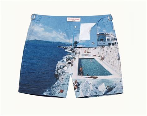 Estampados de cómic en bañadores masculinos