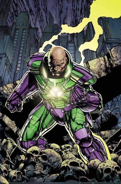Lex Luthor con armadura de Superman