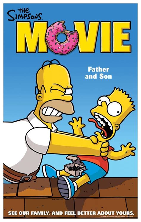 Póster de Los Simpson, La Película