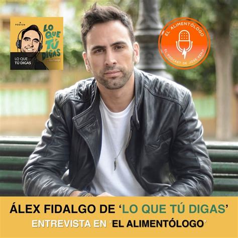 Alex Fidalgo en una entrevista