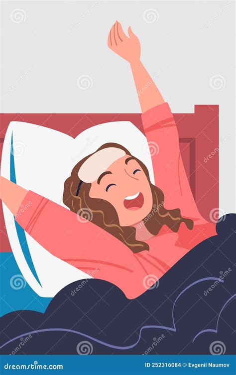 Personaje despertando en la cama