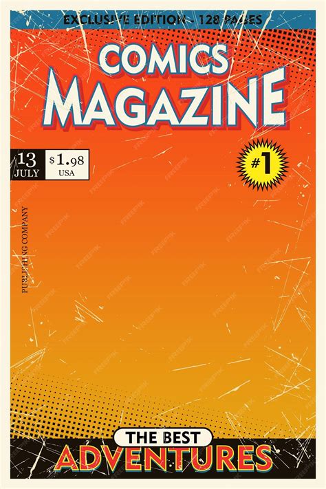 Portada de cómic antiguo de reportero