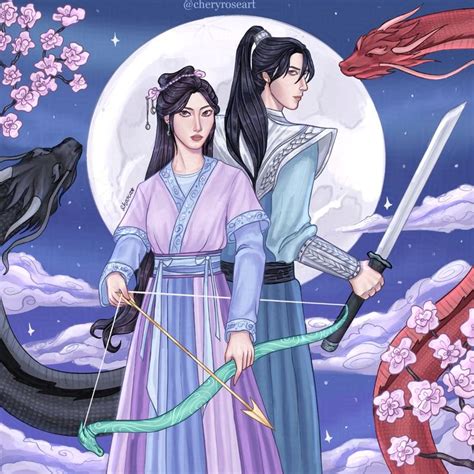 Xingyin en su hogar en la Luna