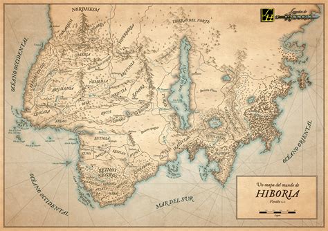 Mapa de la Era Hiboria