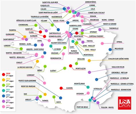 Mapa de tiendas Carrefour