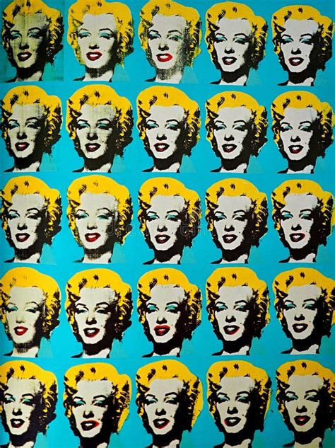 Díptico de Marilyn Monroe de Andy Warhol