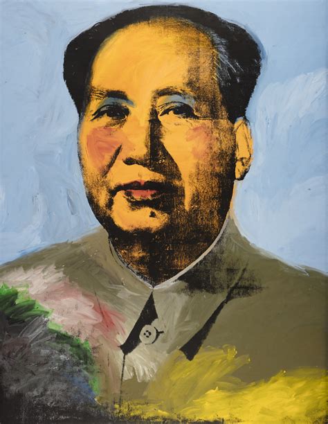 Retrato de Mao por Andy Warhol