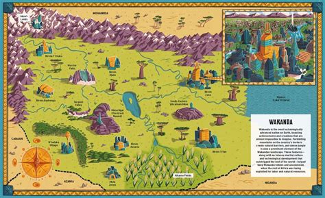 Mapa de Wakanda