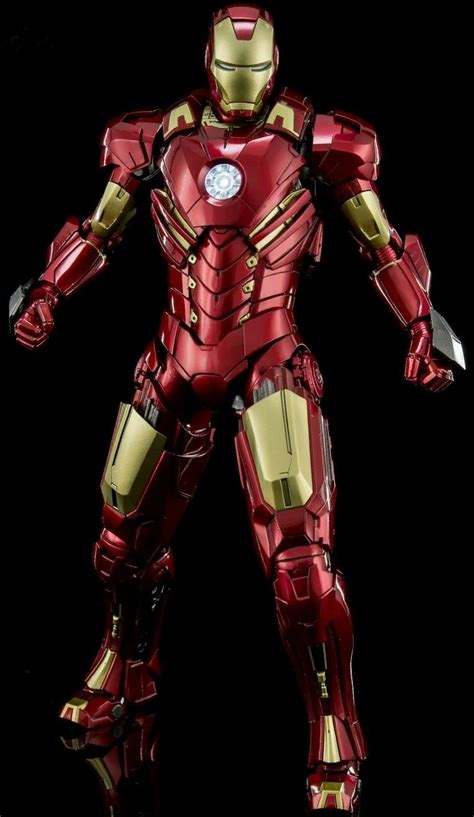 Esquema de la armadura Mark VIII de Iron Man