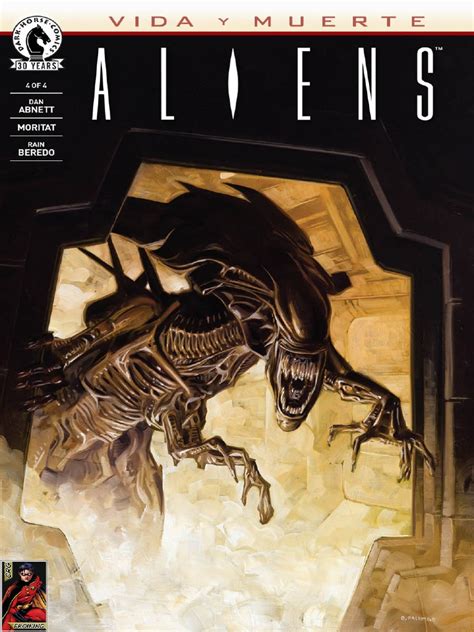 Portada del cómic Aliens: Vida y Muerte