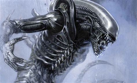 Ilustración de un Xenomorfo de la saga Alien
