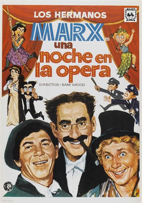 Cartel antiguo de los hermanos Marx