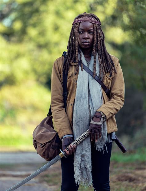 Cómics de The Walking Dead con Michonne