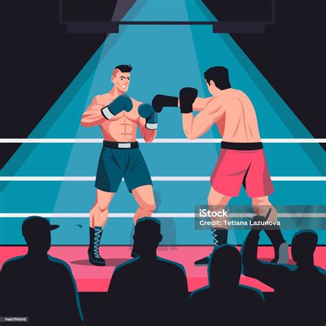 Ilustración de un boxeador gay en el ring