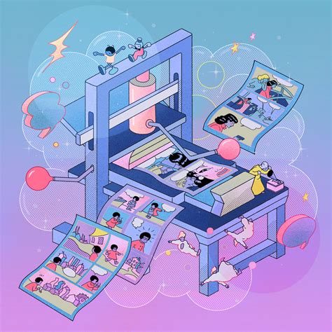 Ilustración retrofuturista de Ana Galvañ.