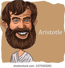 Caricatura de Aristóteles.