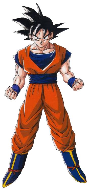 Ilustración de Son Goku de Bola de Drac
