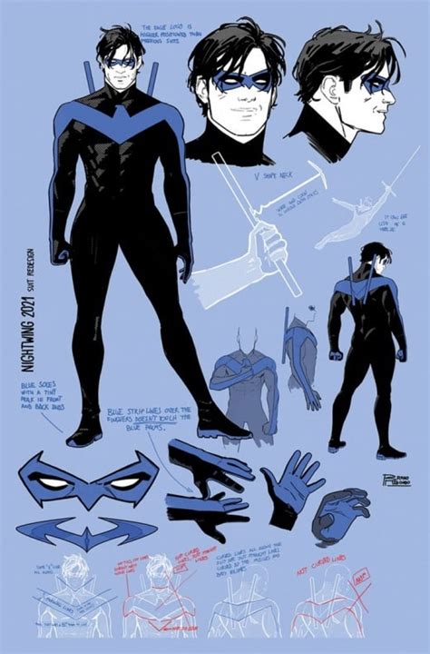 El traje de Nightwing
