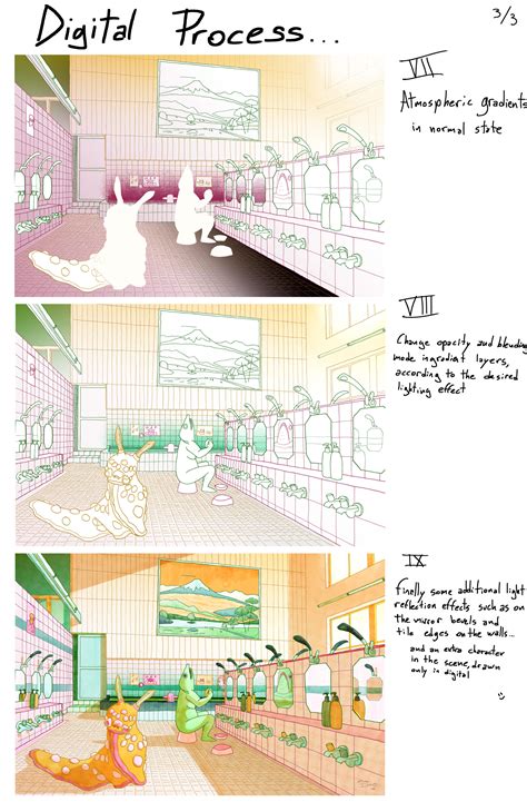 Ilustración de personajes de fantasía con poderes