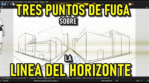 Diagrama de líneas proyectantes y puntos de fuga