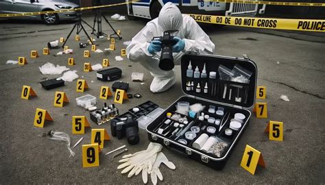 Escena de crimen en un suburbio americano