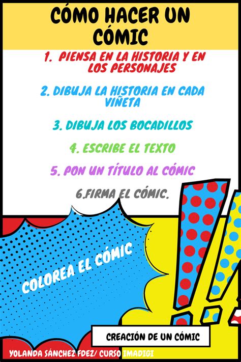 Proceso de creación de un cómic paso a paso