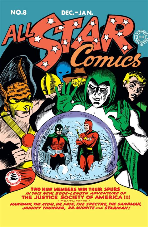 Portada de All Star Comics #8