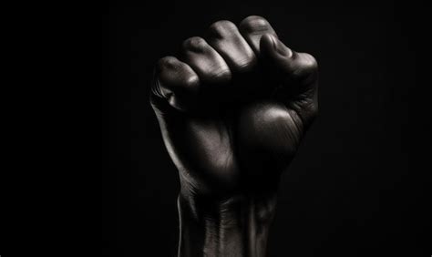 Mano Negra con un anillo de poder negro