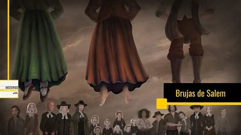 Ilustración de las acusadas de brujería en Salem
