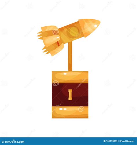 Ilustración de cohete del trofeo del Premio Hugo