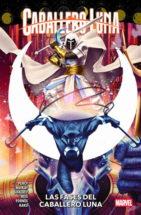 Ilustración del Caballero Luna en acción