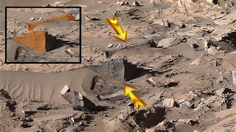 Ruinas antiguas en Marte