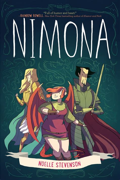 Portada de la novela gráfica Nimona