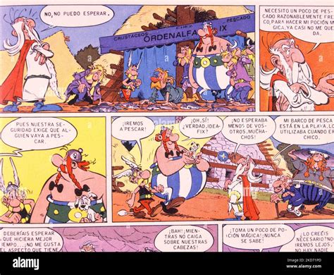 Viñeta de Astérix y Obélix