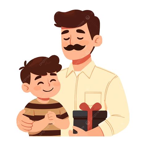 Ilustración de Michael O'Sullivan y su hijo