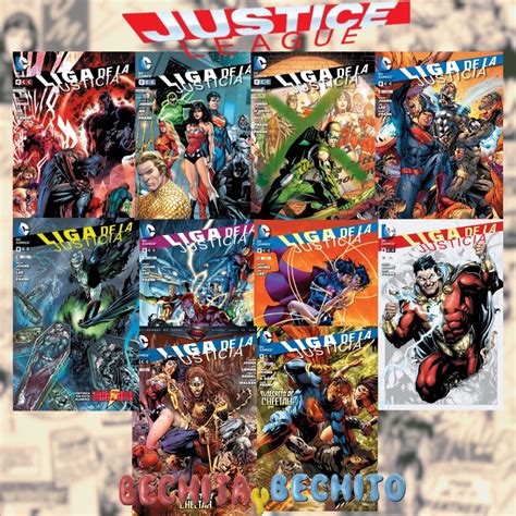 Portadas de cómics de La Liga de la Justicia