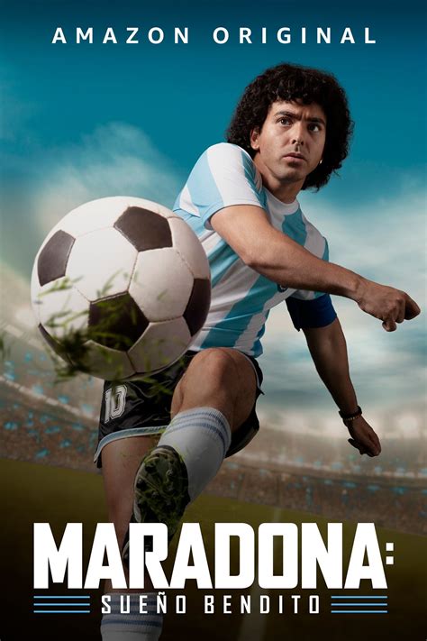 Luis Rubio en una escena de la serie Maradona, sueño bendito