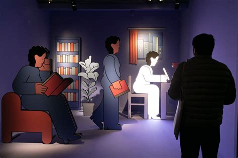 Instalación de Nadia Hafid en la exposición 