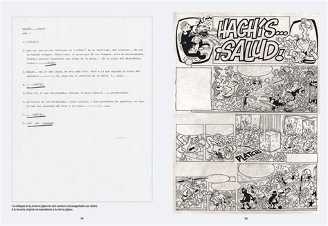 Páginas interiores del cómic 