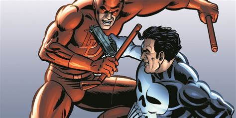Daredevil luchando contra criminales en Hell's Kitchen