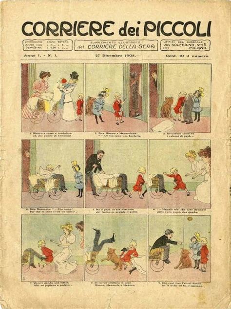 Portadas históricas del Corriere dei Piccoli