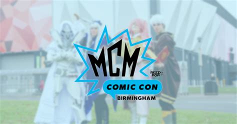 Póster de MCM Comic Con con varios personajes de cultura pop