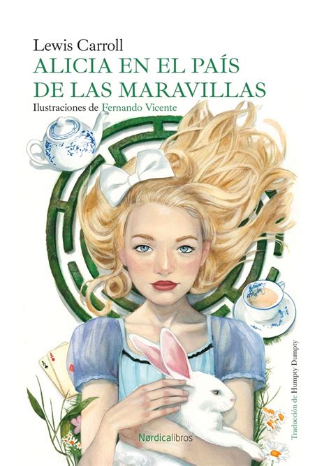 Portada de la novela gráfica de Alicia en el País de las Maravillas