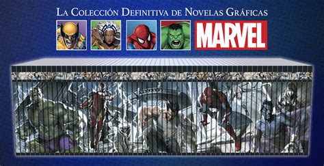 Portada de la Colección Definitiva de Novelas Gráficas de Marvel
