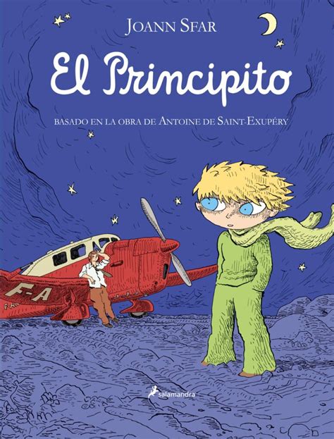Portada de una novela gráfica de El Principito.