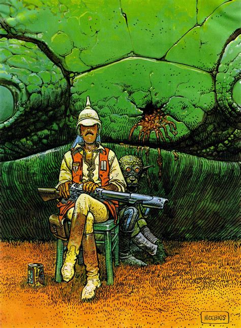 Viñetas representativas de Moebius