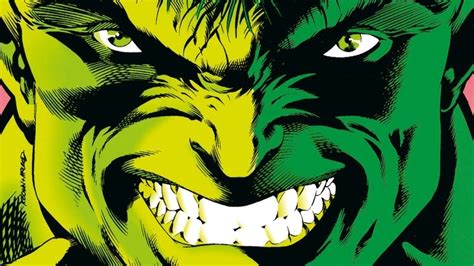 Representación de Hulk en un cómic clásico.