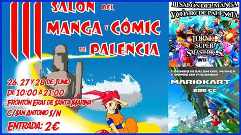 Cartel del Salón Manga Cómic Palencia